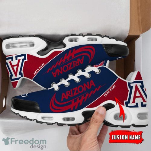 For Fans Ncaa Teams Arizona Wildcats Air Cushion Sport Shoes Personalized Name Product Photo 2