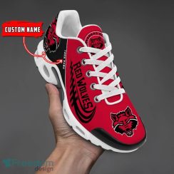 For Fans Ncaa Teams Arkansas State Red Wolves Personalized Name Air Cushion Sport Shoes