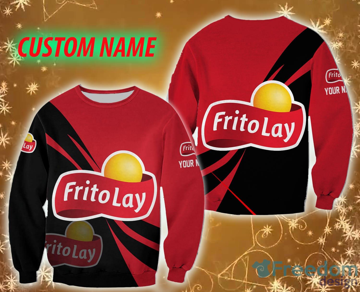 frito lay Logo Brands Custom Name Textile 3D Sweatshirt For Men And Women Gift Christmas image frito lay Logo Brands Custom Name Textile 3D Sweatshirt For Men And Women Gift Christmas - frito lay Logo Brands Custom Name Textile 3D Sweatshirt For Men And Women Gift Christmas