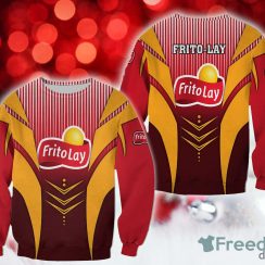 frito lay Woolen Christmas 3D Sweatshirt AOP Gift For Men And Women