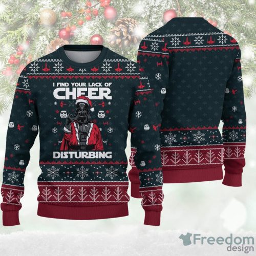 Funny I Find Your Lack Of Cheer Ugly Sweater Christmas Ugly Sweater For Holiday Xmas Family Gift Product Photo 1