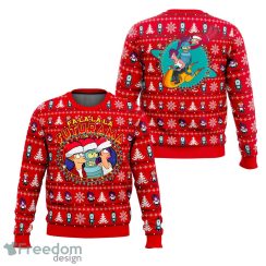 Futurama Characters Fa-La-La-La Merry Christmas Ugly Christmas Sweater