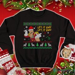 Futurama Xmas Sweatshirt Futurama Let It Snu Christmas Sweatshirt