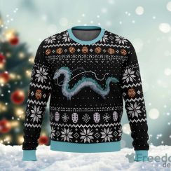 Ghibli Haku Miyazaki Ugly Sweater Christmas Ugly Sweater For Holiday Xmas Family Gift