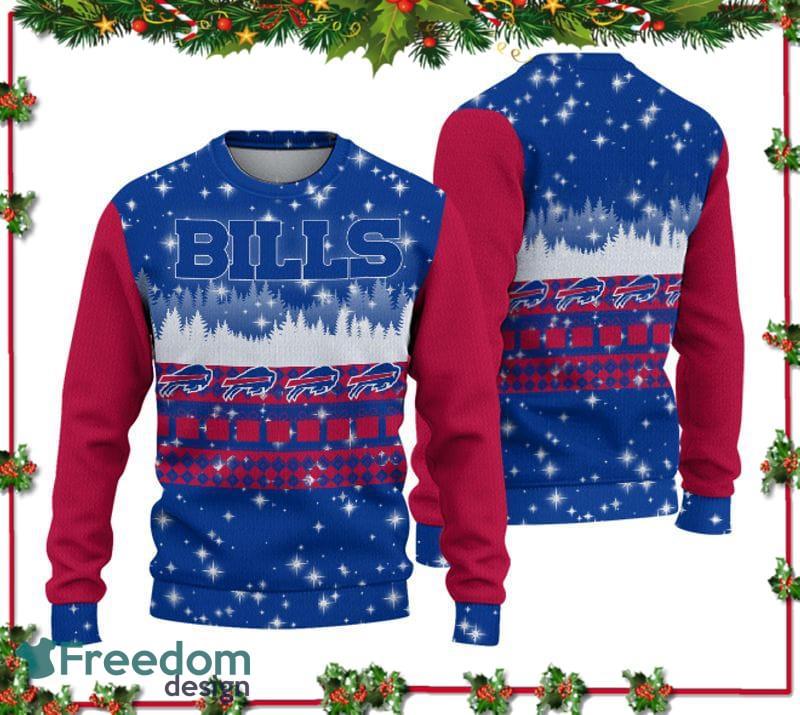 Buffalo Bills Knitted Sweater For Christmas - Freedomdesign