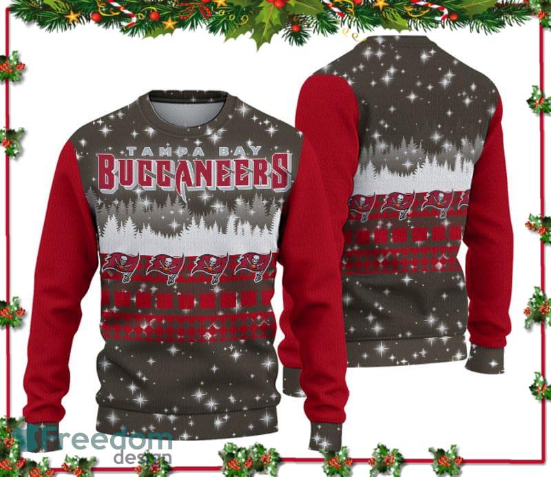 For Fans NFL Tampa Bay Buccaneers Christmas Tree And Gift Ugly Christmas  Sweater - Freedomdesign