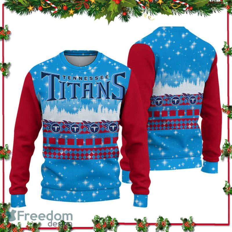 Christmas Gift Tennessee Titans Ugly Christmas Sweater - Freedomdesign