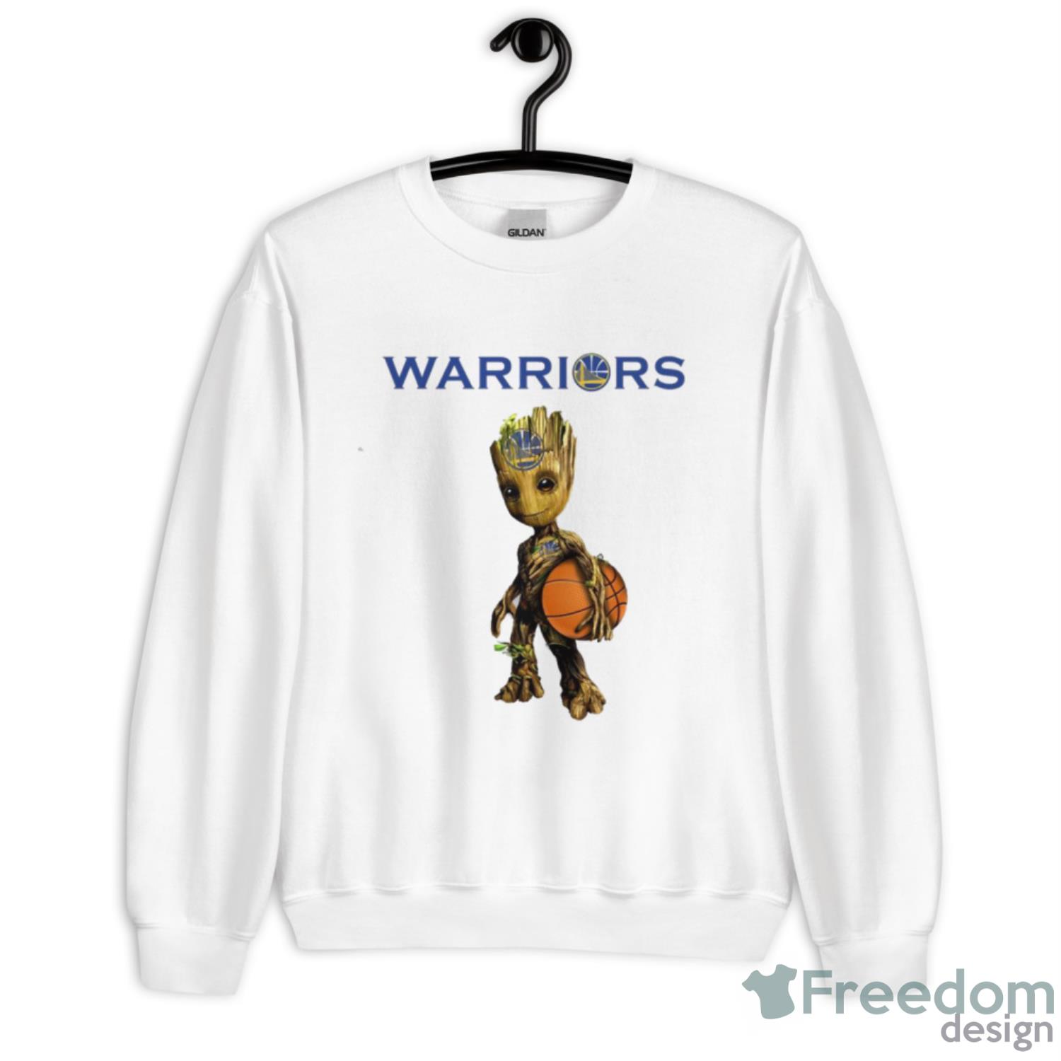 golden-state-warriors-nba-basketball-groot-marvel-guardians-of-the-galaxy-t-shirt-2.jpeg Golden State Warriors NBA Basketball Groot Marvel Guardians Of The Galaxy T Shirt - Unisex Crewneck Sweatshirt