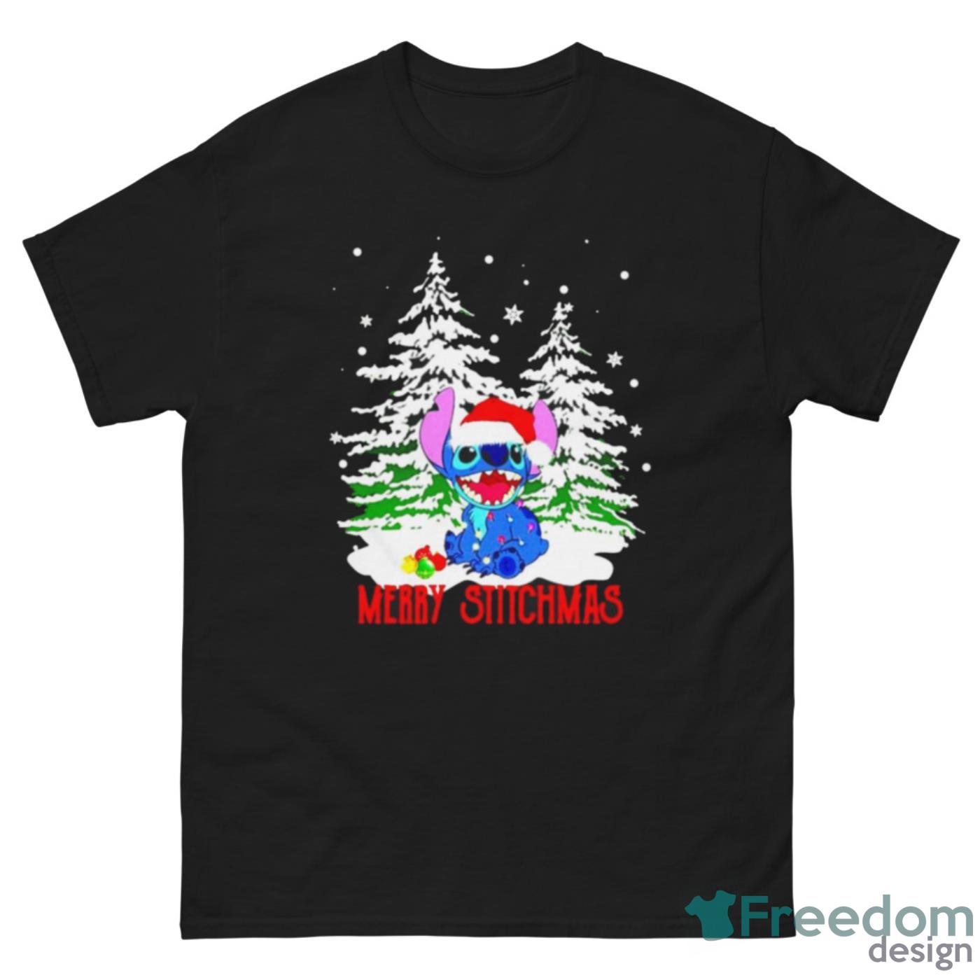 Grateful Stitch Santa Merry Stitchmas Christmas Shirt - G500 Men’s Classic Tee