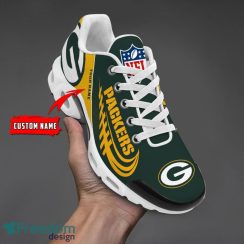 Green Bay Packers Custom Name Air Cushion Sport Shoes For Fans