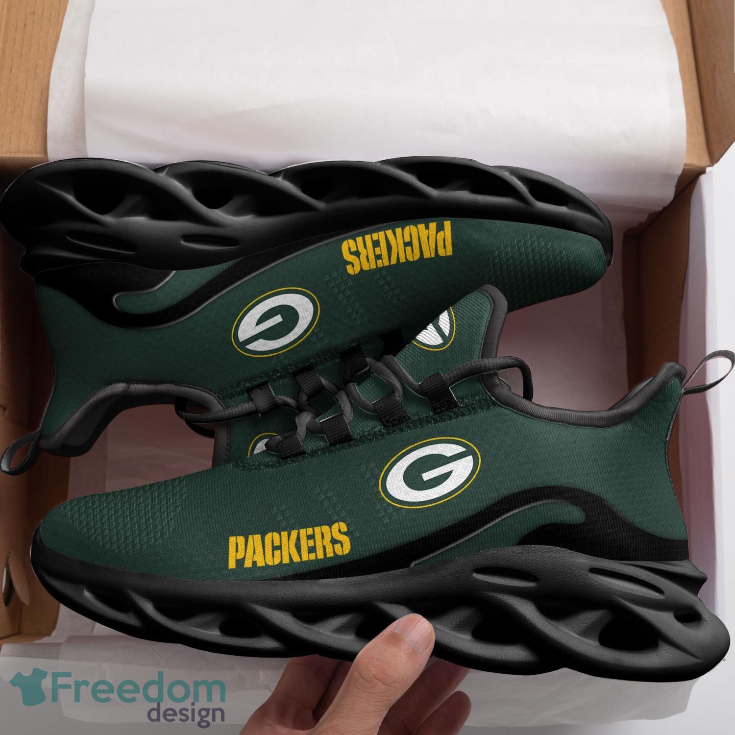 Green Bay Packers Max Soul Shoes Clunky Sneakers Sport Gift For Men Women Product Photo 2