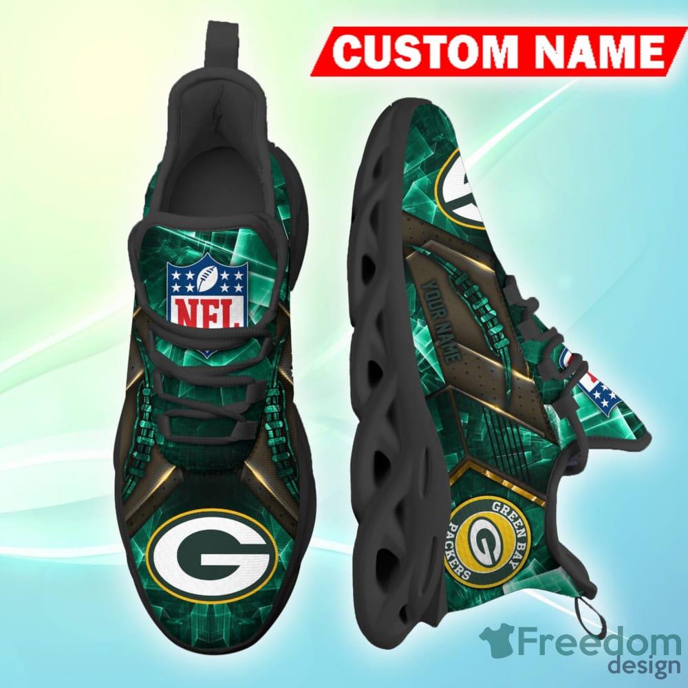 Green Bay Packers NFL Max Soul Shoes Gift For Sport's Fan - Freedomdesign