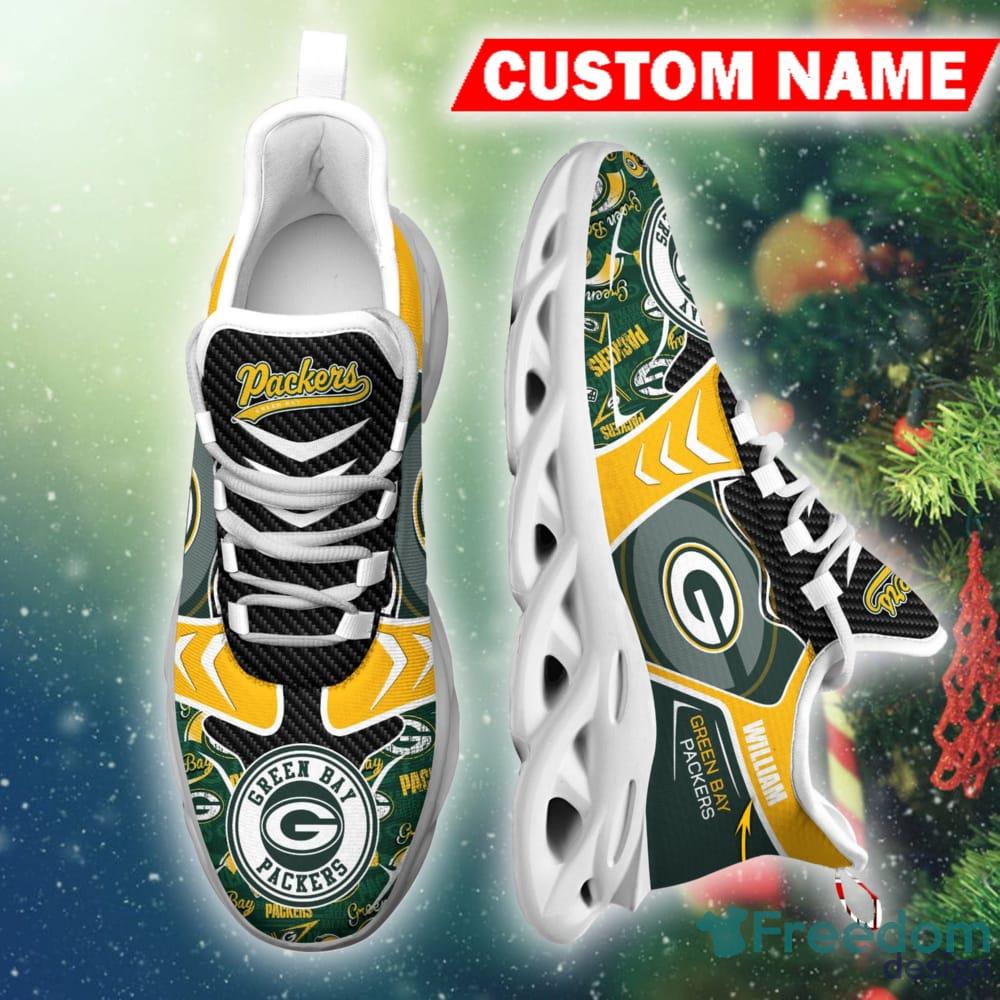 Green Bay Packers NFL Custom Name Max Soul Shoes Clunky Sneakers Special  Gift For Men Women Fans