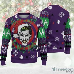 Hahaha Happy Christmas Ugly Sweater Christmas Ugly Sweater For Holiday Xmas Family Gift