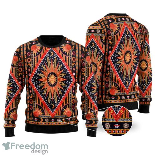 Hippie Style Ugly Christmas Sweater Christmas Gift Product Photo 1