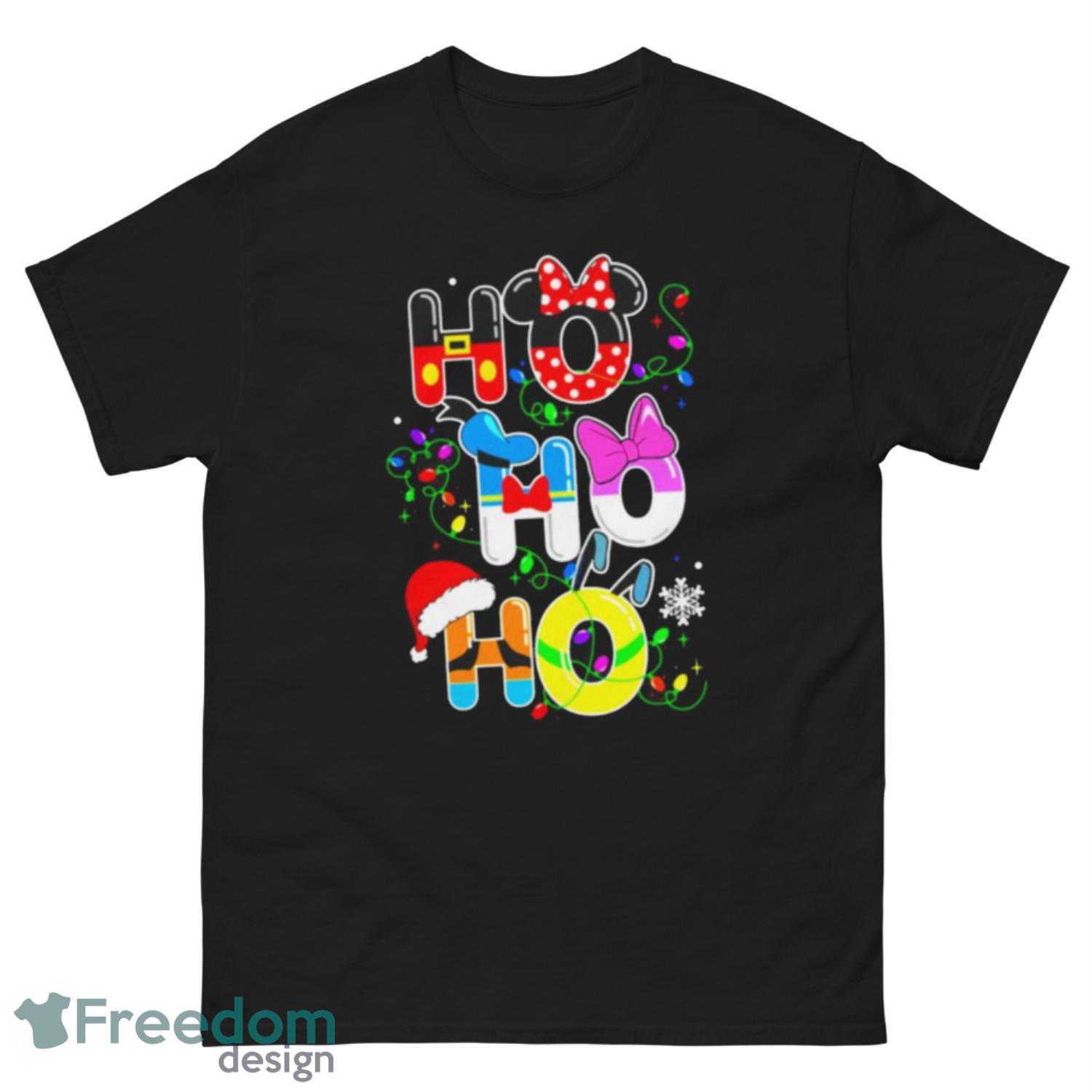 Ho Ho Ho Cute Disney Christmas Shirt - G500 Men’s Classic Tee