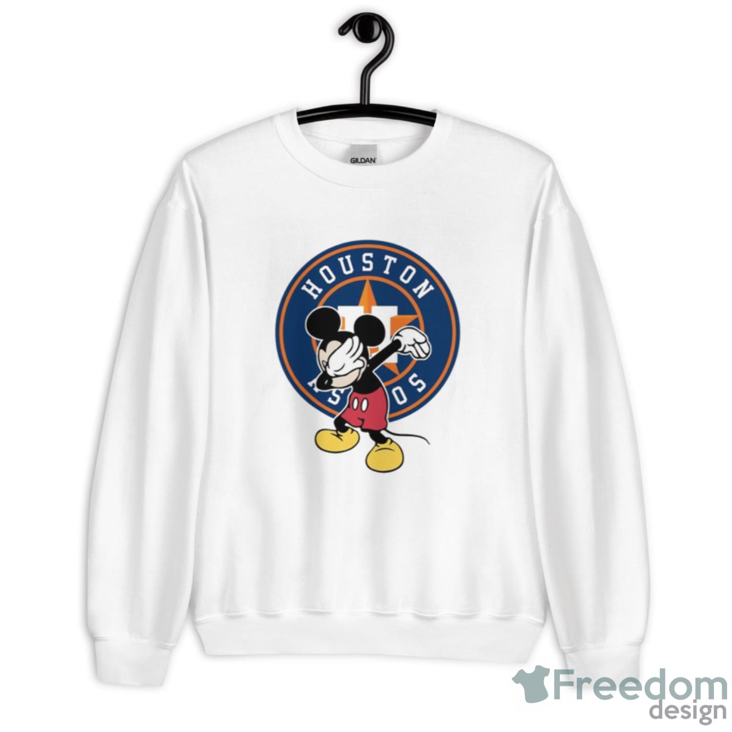 Mickey Mouse Houston Astros Baseball Shirt - High-Quality Printed