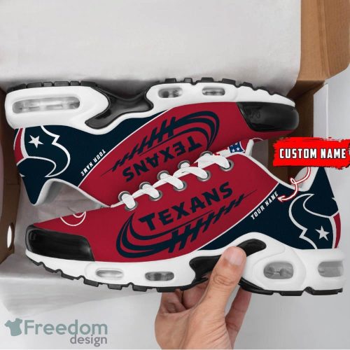 Houston Texans Air Cushion Sport Shoes Custom Name Gift For Men And Women Sport Fans Product Photo 2