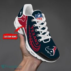 Houston Texans Custom Name Air Cushion Sport Shoes For Fans