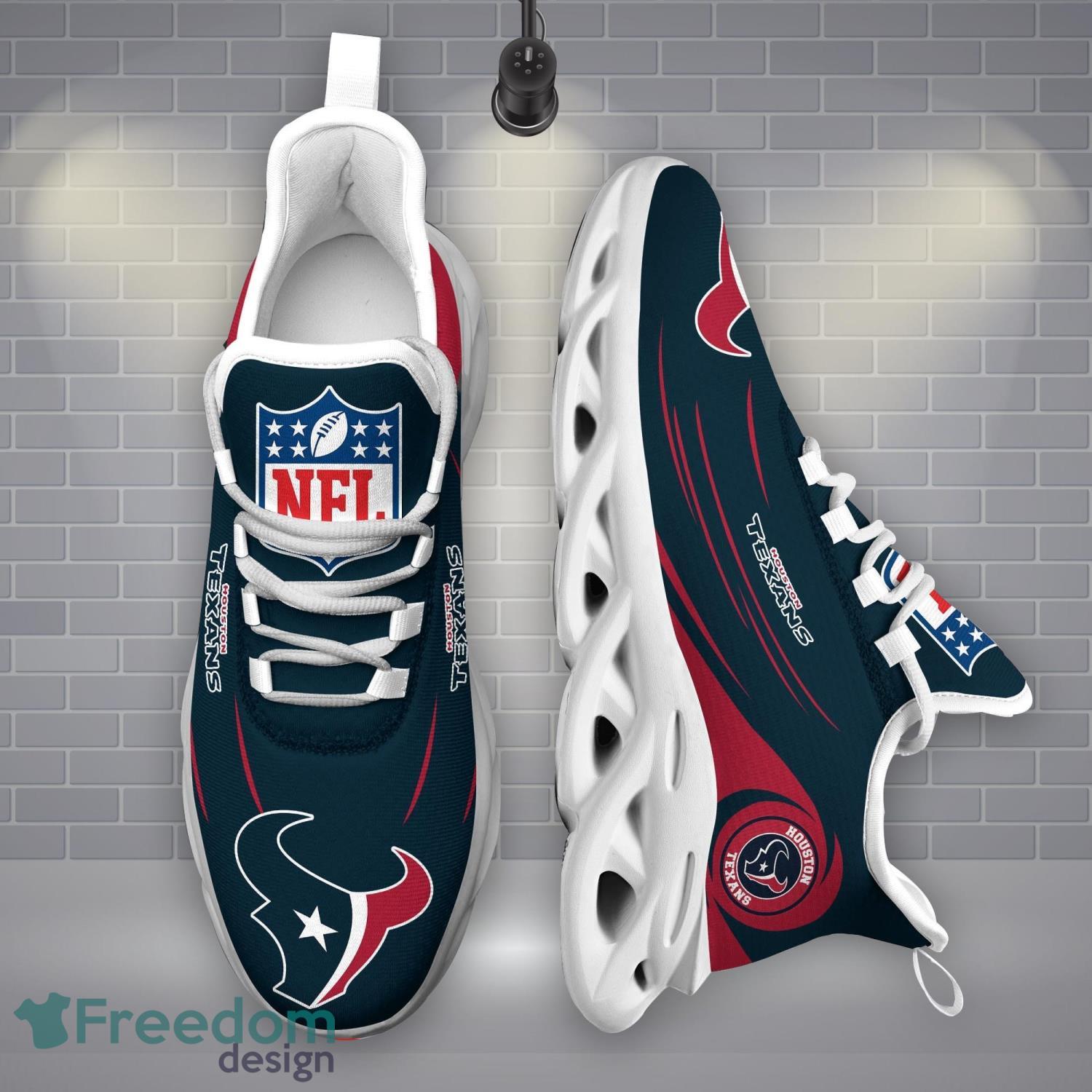 Houston Texans NFLMax Soul Shoes New Sport Gift Running Sneakers Product Photo 2