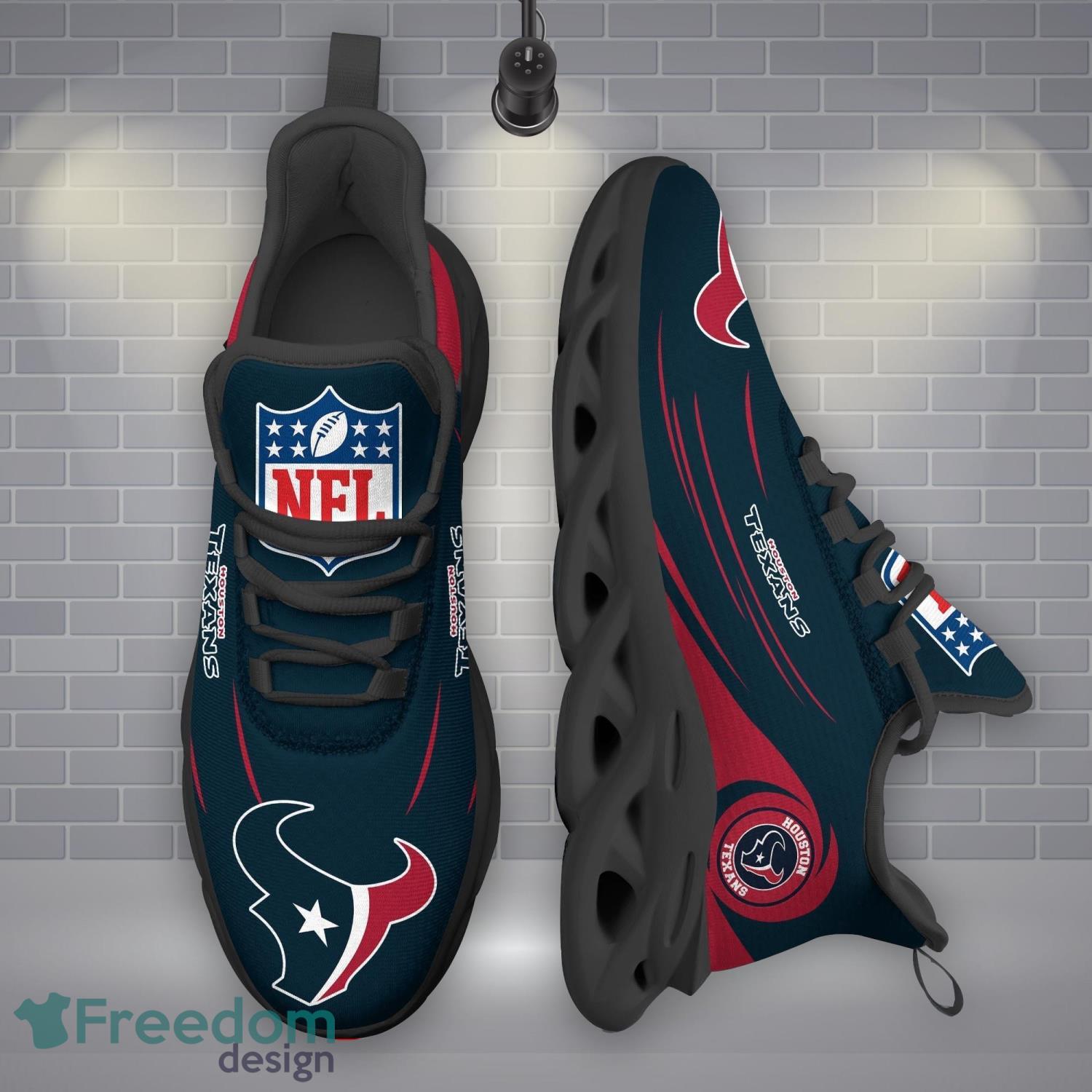 Houston Texans NFLMax Soul Shoes New Sport Gift Running Sneakers Product Photo 1