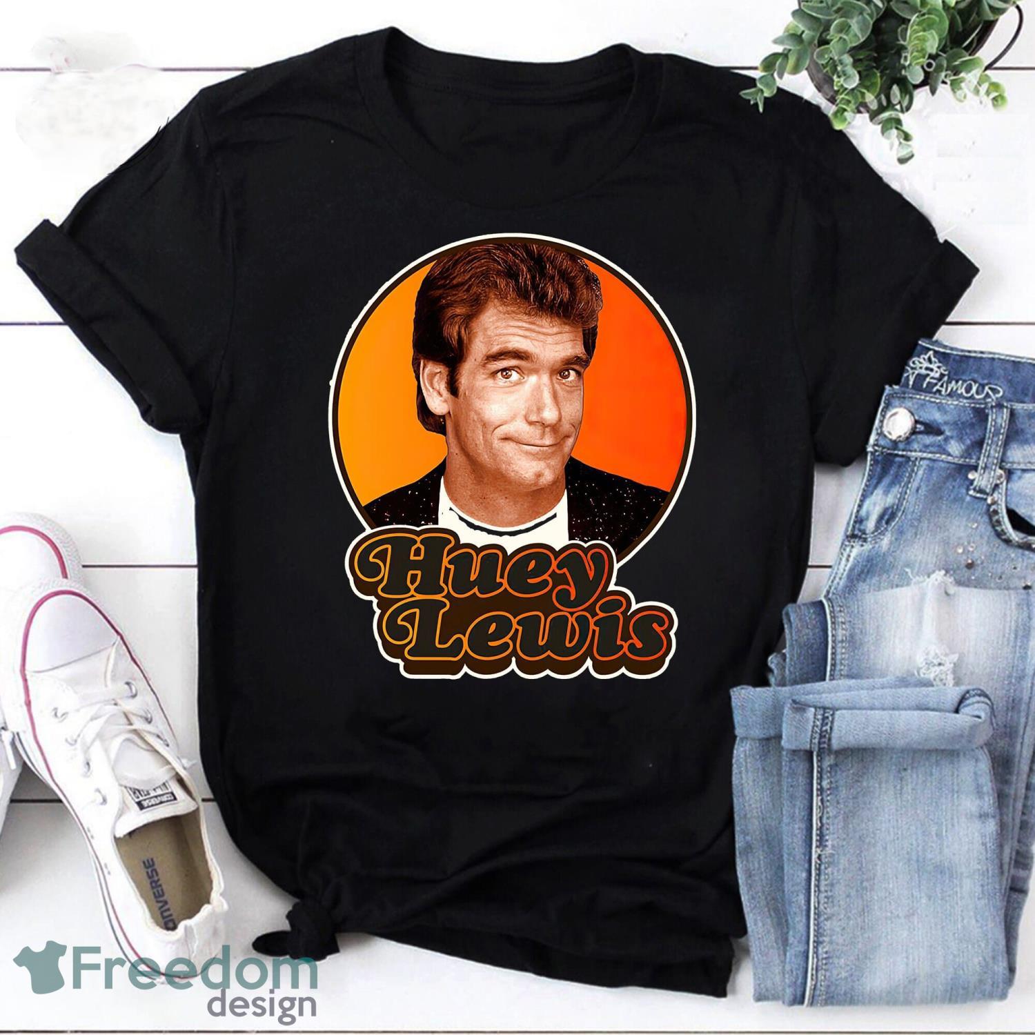 Huey Lewis And The News Tribute Unisex Vintage T-Shirt Huey Lewis Lover Shirt Product Photo 1