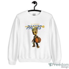 Indiana Pacers NBA Basketball Groot Marvel Guardians Of The Galaxy T Shirt image Indiana Pacers NBA Basketball Groot Marvel Guardians Of The Galaxy T Shirt - Unisex Crewneck Sweatshirt