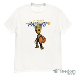 Indiana Pacers NBA Basketball Groot Marvel Guardians Of The Galaxy T Shirt