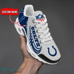 Indianapolis Colts Air Cushion Sport Shoes Custom Name Gift For Men And Women Sport Fans Product Photo 1