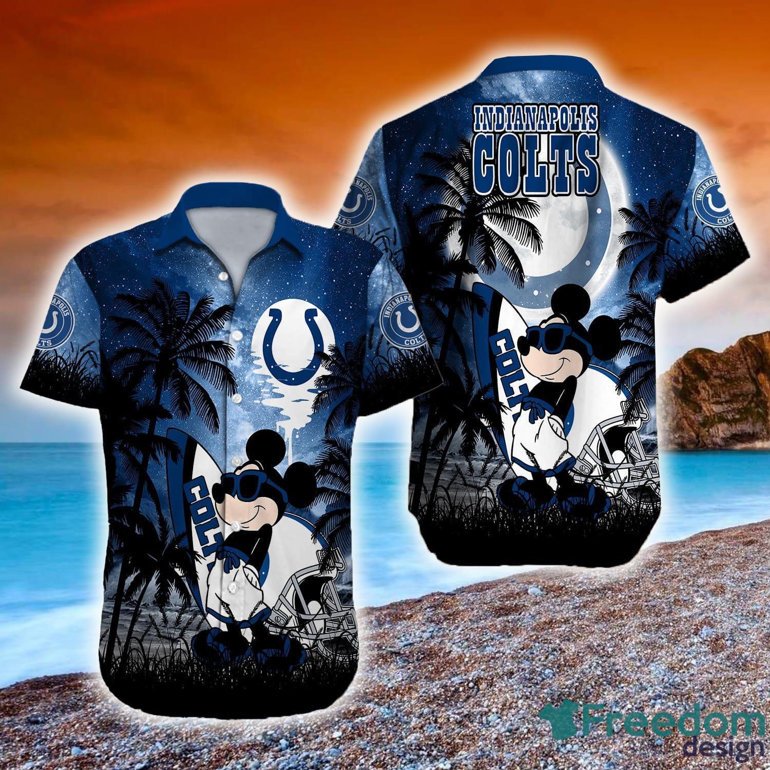 Indianapolis Colts Custom Name NFL Hawaiian Shirt And Shorts Gift
