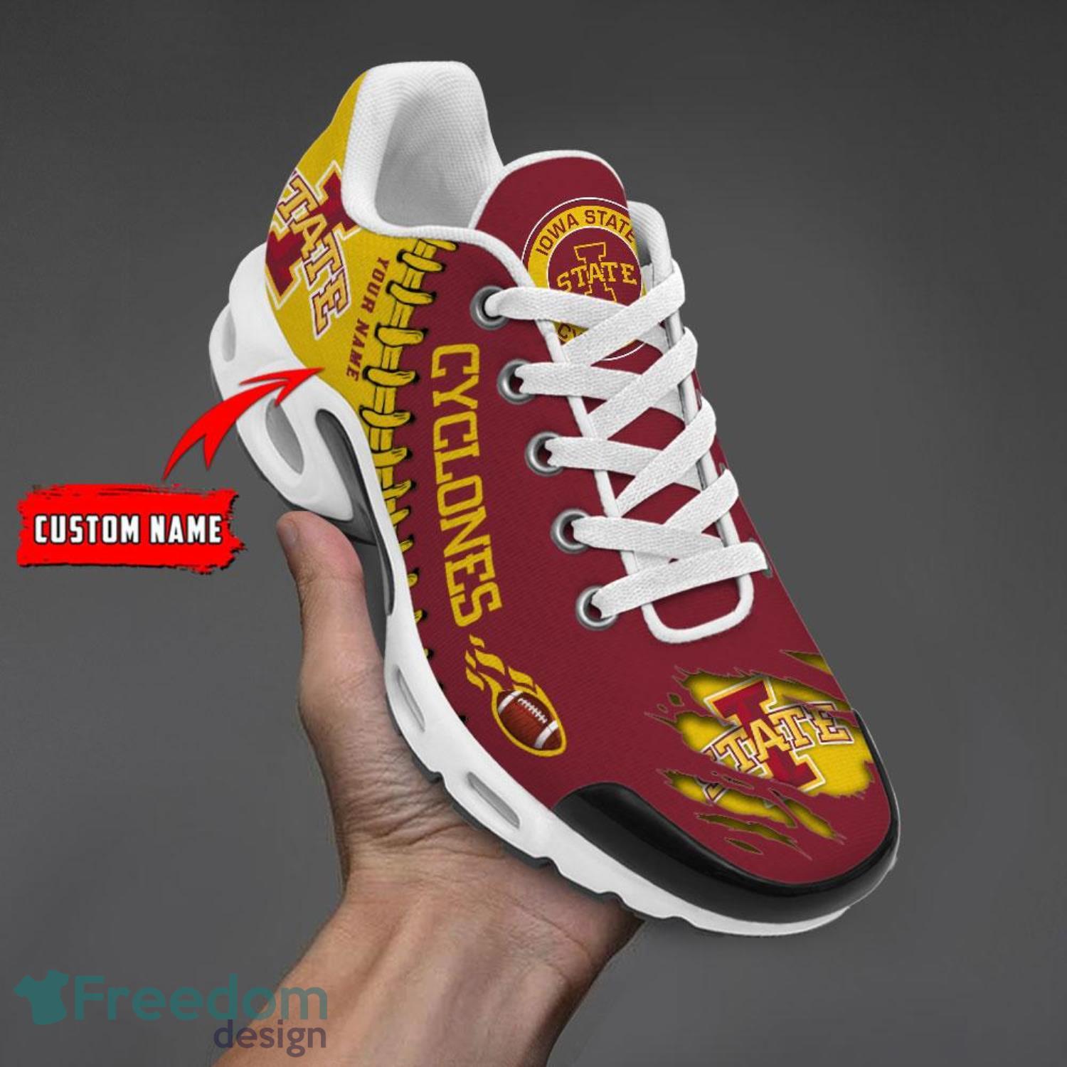 NFL Cleveland Browns Air Cushion Sport Shoes Ultra Custom Name Special Gift  For Fans - Freedomdesign