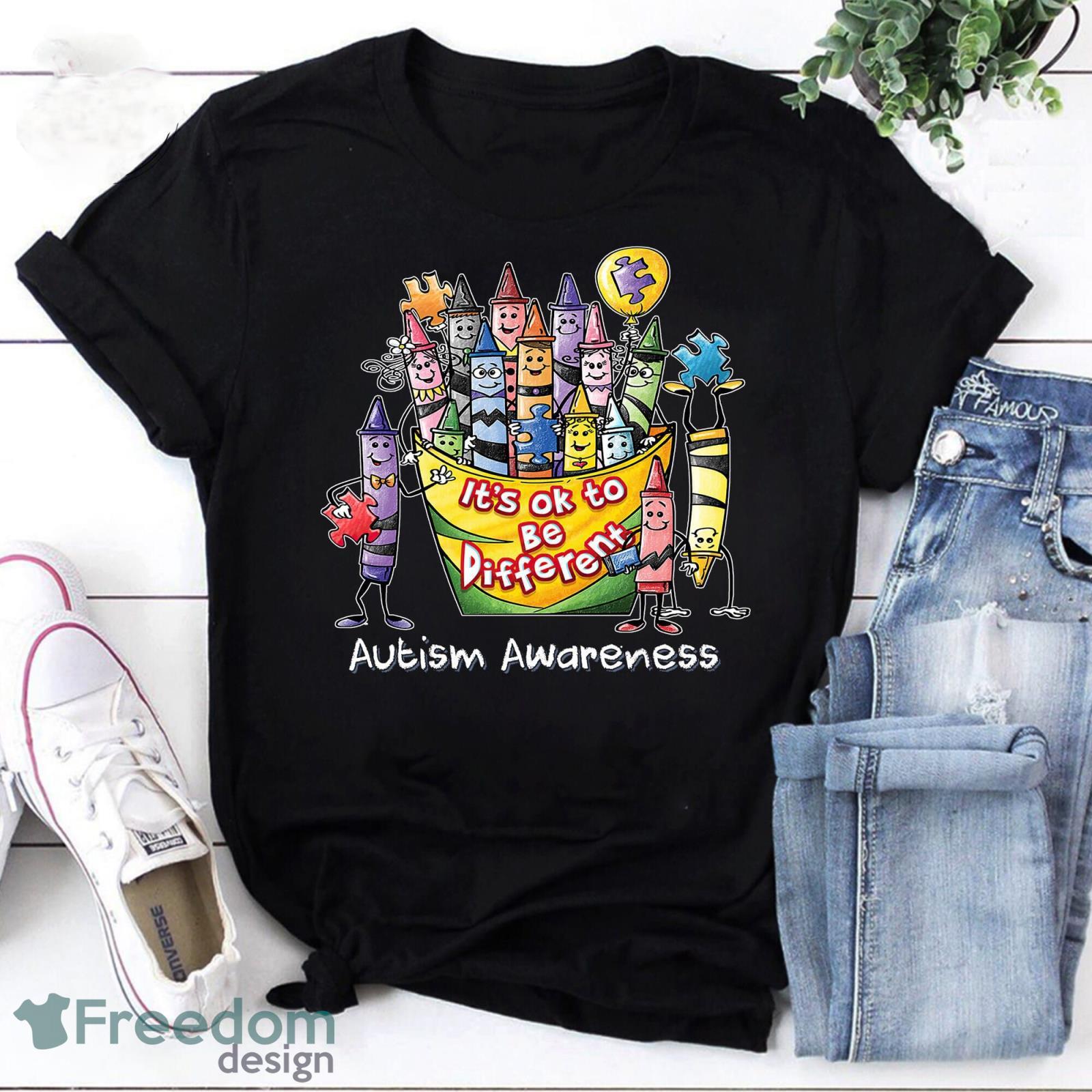 Autism Baseball Jersey Style 2 Shirt Gift For Men And Women - Freedomdesign