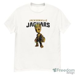 Jacksonville Jaguars NFL Football Groot Marvel Guardians Of The Galaxy T Shirt