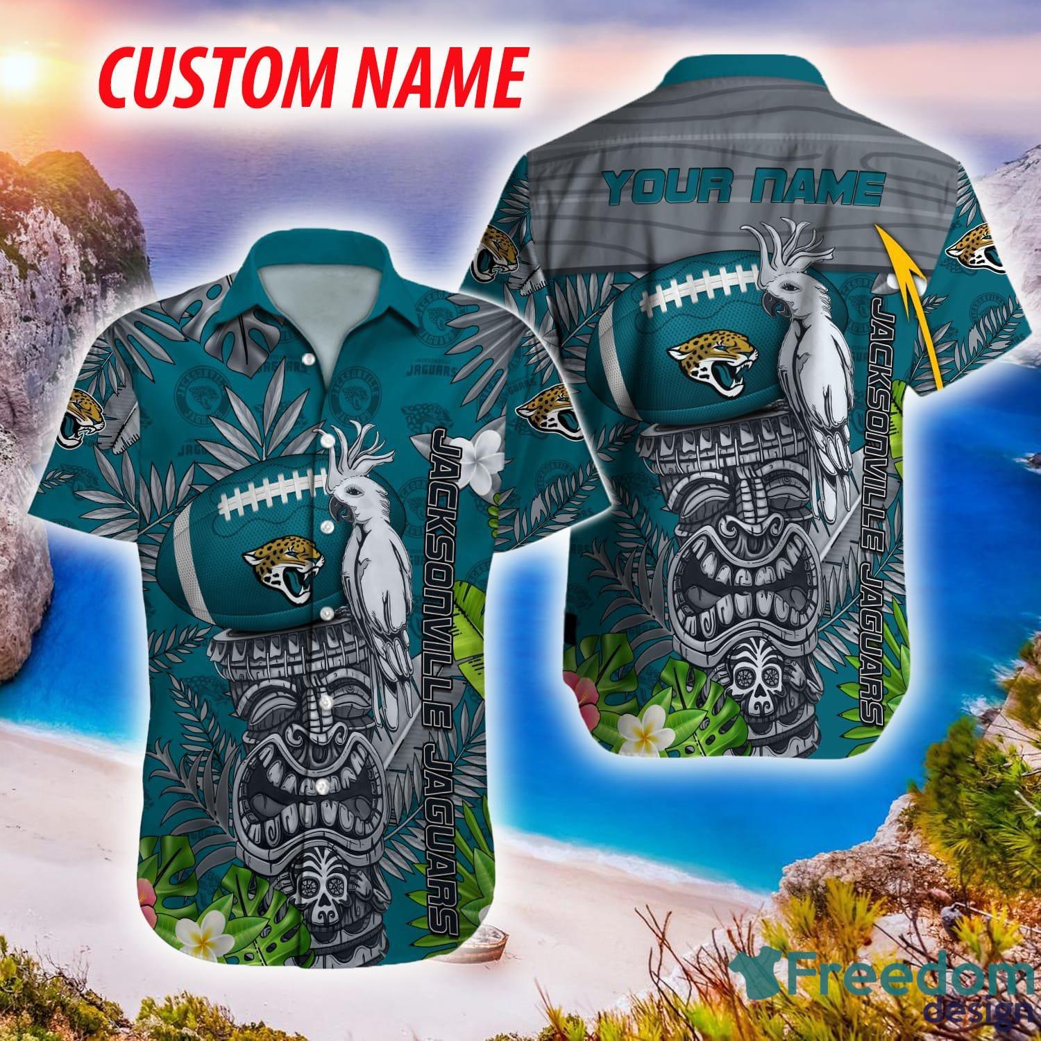 Summer Gift Nfl Jacksonville Jaguars Aloha 3D Hawaiian Shirt For men And  Women - YesItCustom