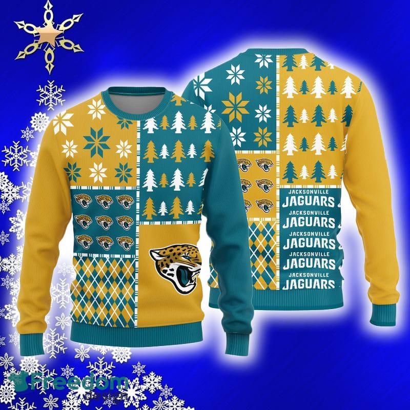 Jacksonville Jaguars Christmas Santa Claus Ugly Christmas Sweater