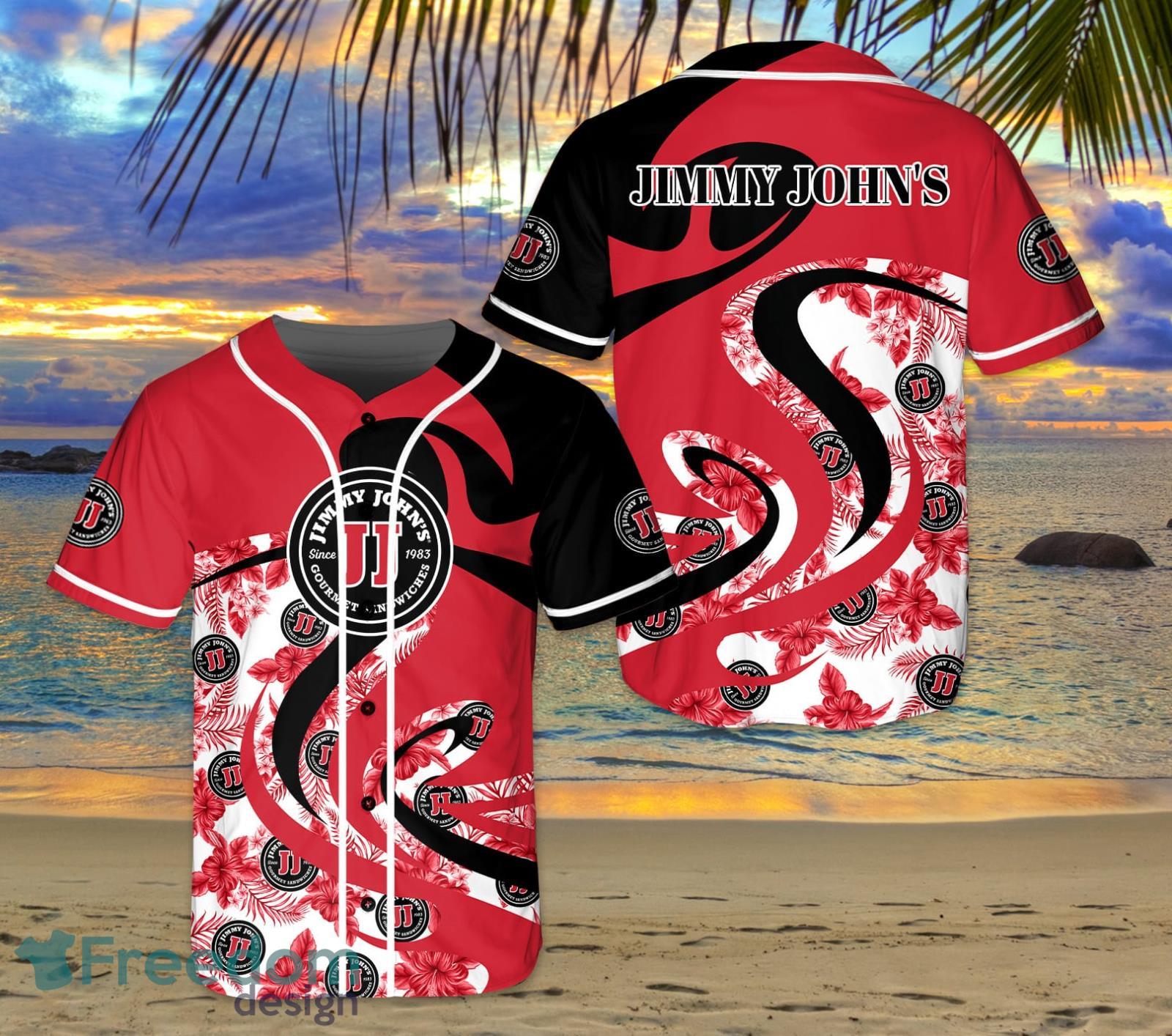 Tropical Style Jimmy John's New Trend 3d Baseball Jersey Shirt For Men And  Women Gift - Freedomdesign