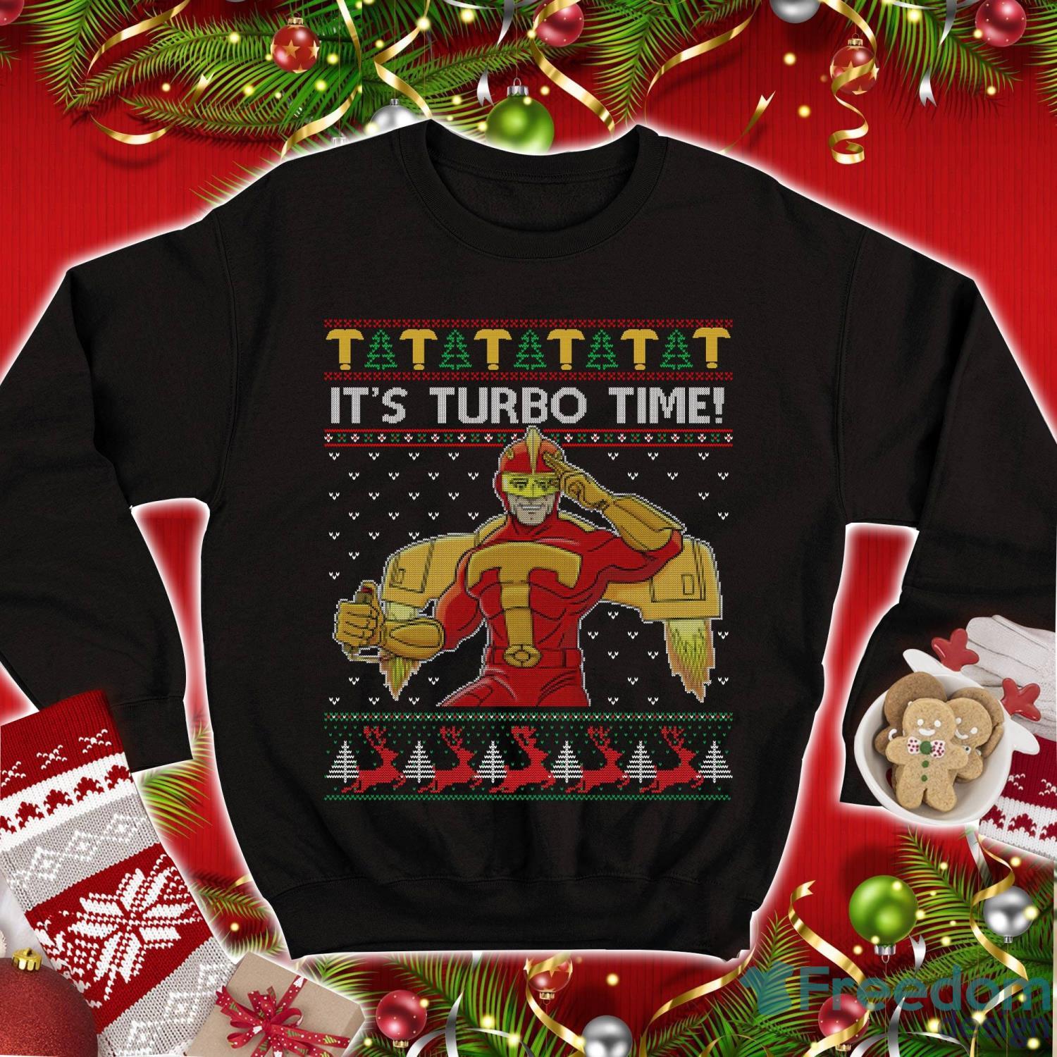 Turbo Man - It's Turbo Time - Jingle All The Way - T-Shirt