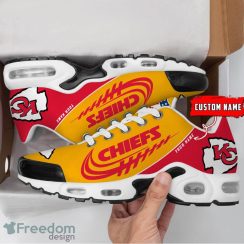 Kansas City Chiefs Air Cushion Sport Shoes Custom Name Gift For Men And Women Sport Fans Product Photo 2