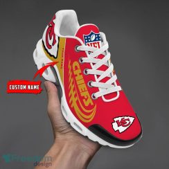 Kansas City Chiefs Custom Name Air Cushion Sport Shoes For Fans