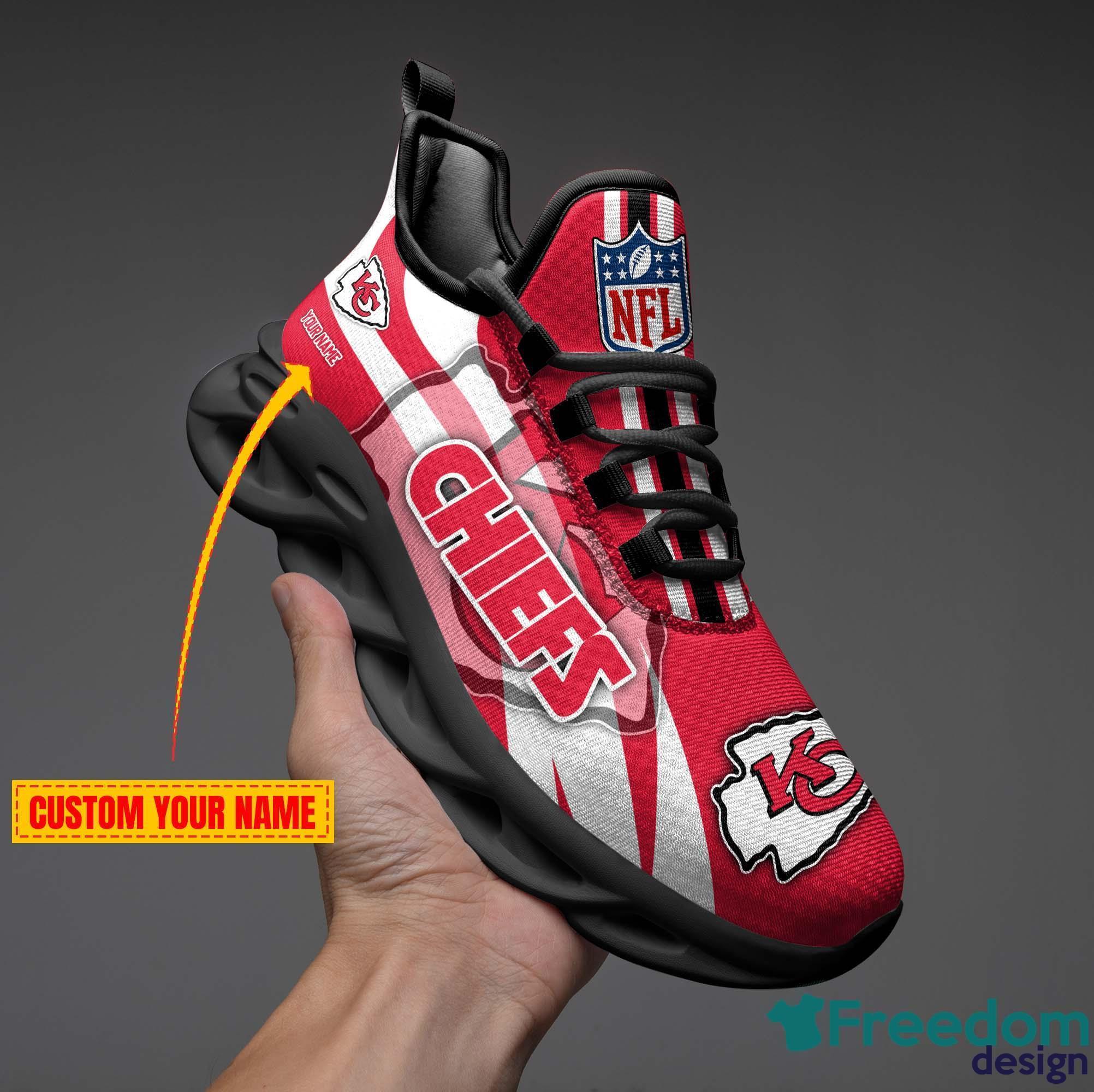 Kansas City Chiefs NFL Exclusive Personalized Chunky Shoes Fans