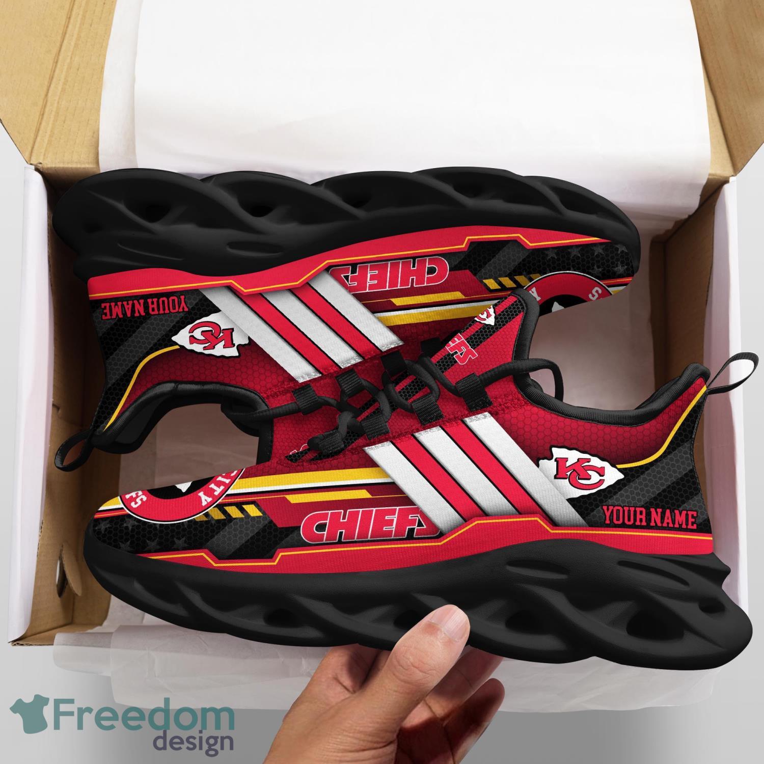 Kansas City Chiefs Ultra Cool Sneakers Max Soul Running Shoes