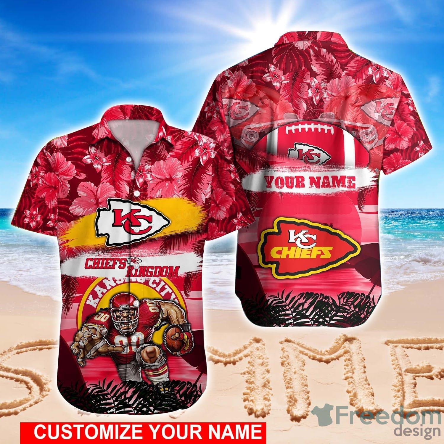 KC Chiefs Hawaiian Shirt Flamingo Logo Kansas City Gift - Personalized  Gifts: Family, Sports, Occasions, Trending