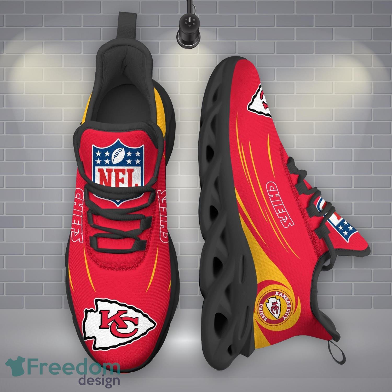 Kansas City Chiefs NFLMax Soul Shoes New Sport Gift Running Sneakers Product Photo 1