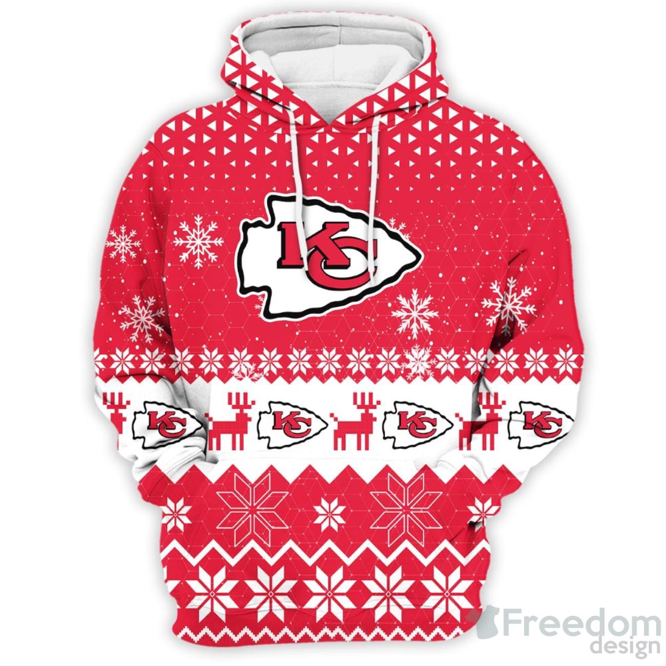 Kansas City Chiefs Hoodies Mens Mascot 3D Ultra Cool