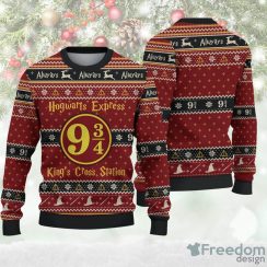 King’s Cross Station Ugly Sweater Christmas Ugly Sweater For Holiday Xmas Family Gift