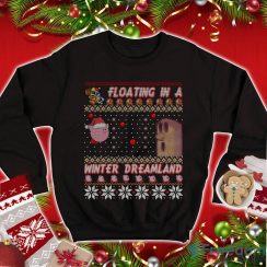 Kirby Christmas Shirt Kirby Kirby Game Kirby Xmas Sweatshirt Floating In Winter Deamland Shirt Kirby Family