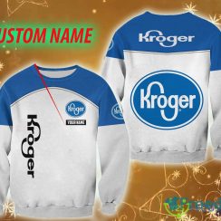 kroger Logo Brands Custom Name Boutique 3D Sweatshirt For Men And Women Gift Christmas