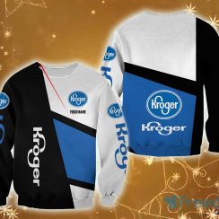 kroger Logo Brands Custom Name Comfy 3D Sweatshirt For Men And Women Gift Christmas