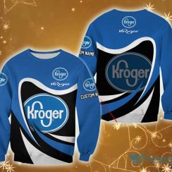 kroger Logo Brands Custom Name Wintertime 3D Sweatshirt For Men And Women Gift Christmas