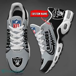 Las Vegas Raiders Air Cushion Sport Shoes Custom Name Gift For Men And Women Sport Fans Product Photo 3